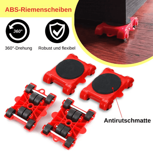 LiftMove™ – Elevador y kit de transporte para muebles pesados